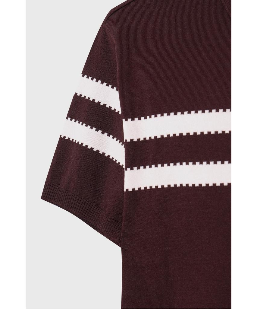 WAAC Men Waacky Stirpe Knit Polo Wmwaa26604Wid