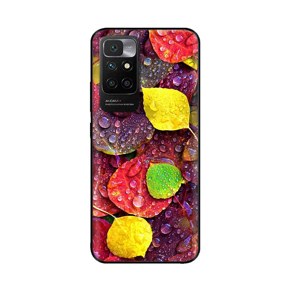For Redmi10 Xiaomi Redmi 10 Case for Redmi 10 Prime Bumper 6.5 inch Soft TPU Silicone Cover For redmi10 Cases Marble Back Cover