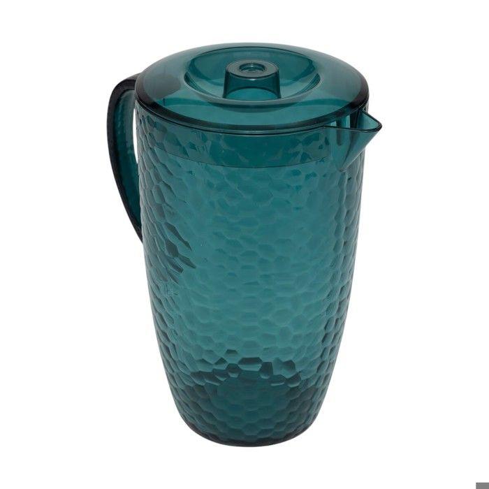 Pichet - Estiva - Bleu pétrole - 2L - Polystyrène choc - H 24 cm