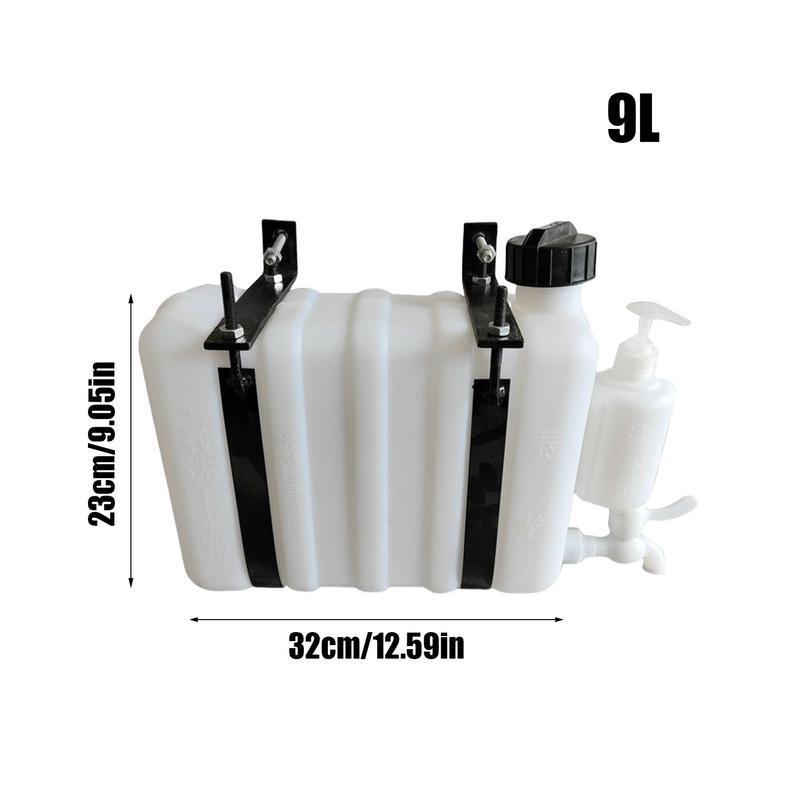 Fresh Water Holding Tank 9L Vehicle Water Container With Spigot Utility Water Tank Water Jug Portable Water Carrier For Camping