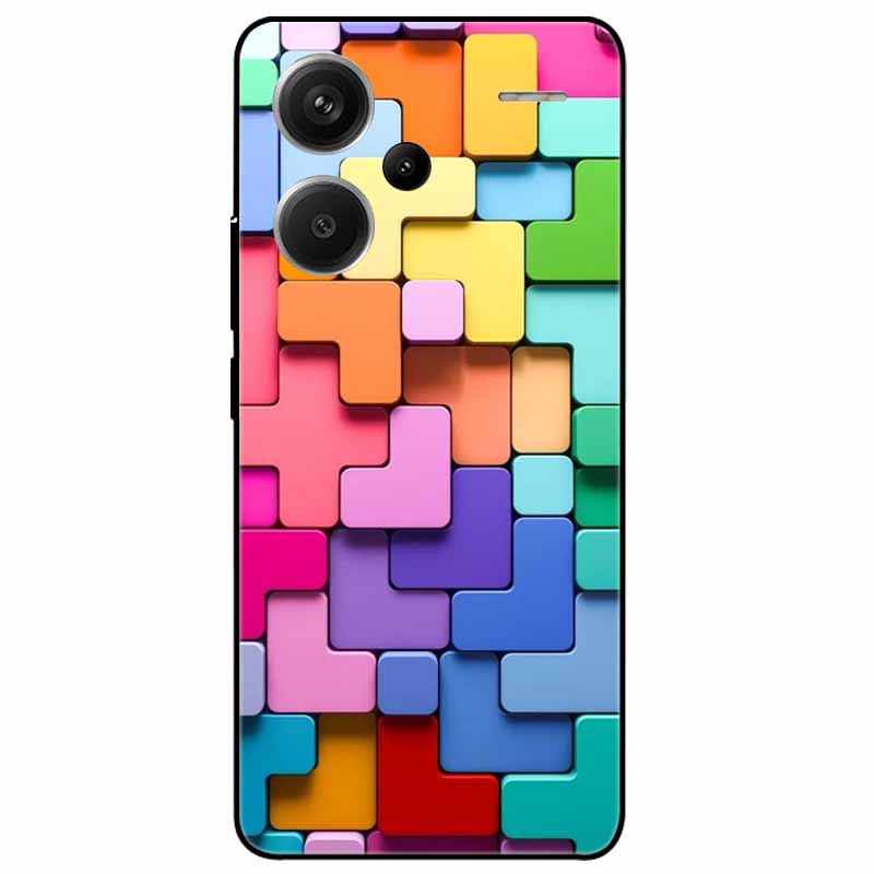 For Redmi Note 13 Pro Plus 5G Pro+ Case Soft Black Painted Cats TPU Funda For Xiaomi Redmi Note 13 Pro 5G Note13 Silicone Cover