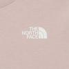 The North Face Women S Cotton baSic Short Sleeve Tee grayiSh Pink nt7uS30d