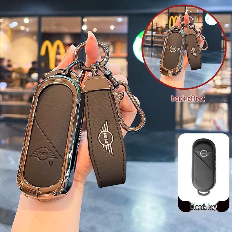 Compatible BMW Mini Key Case: Fits 25 Models, New Energy Countryman Shell, Cooper Electric Buckle.