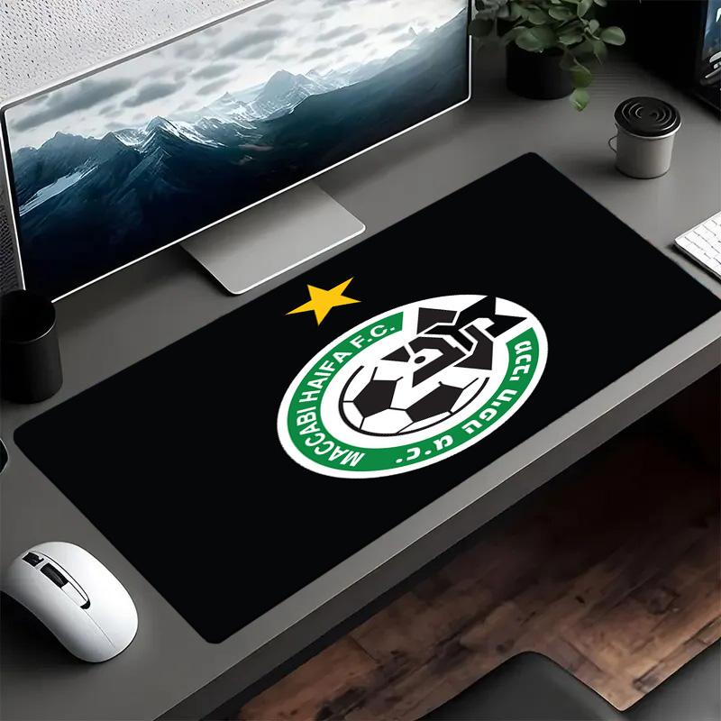 Maccabi Haifa Fc Crest Mouse pad Mouse pad, Gaming Mouse Pad, keyboard pad, Desk Decor for computer notebook Fan Gift Birthday Gift