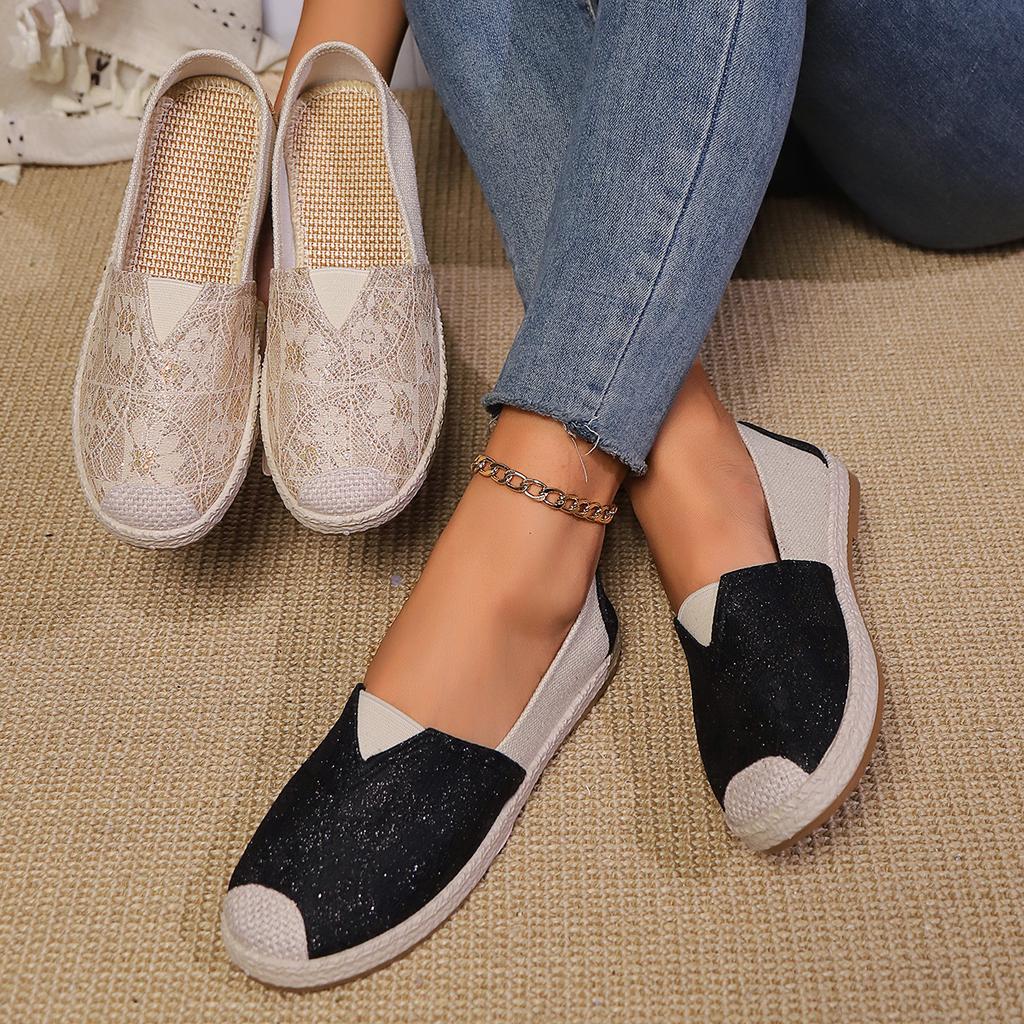 Neue Damen-Loafer, Atmungsaktive Freizeitschuhe mit weicher Sohle, Slip-On Laufschuhe für Mütter, Rutschfeste Slip-On Bequemschuhe, Damenschuhe