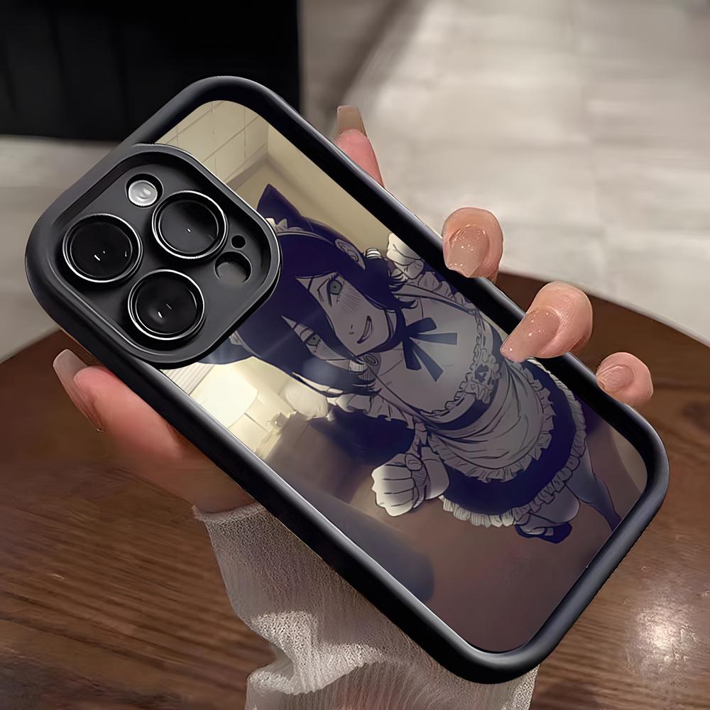 Reze Chainsaw Anime Phone Case For IPhone 17 Pro Max 15 Pro 16 14 Plus 12 13 Mini 11 Pro Shockproof Soft Cover