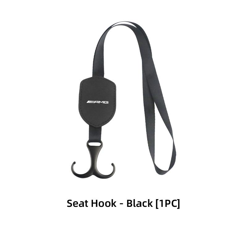 

Car Seat Back Hook Leather Hanger Storage Holder Organizer For Mercedes Benz AMG W204 W205 W203 W211 W201 W210 W108 W124 W126
