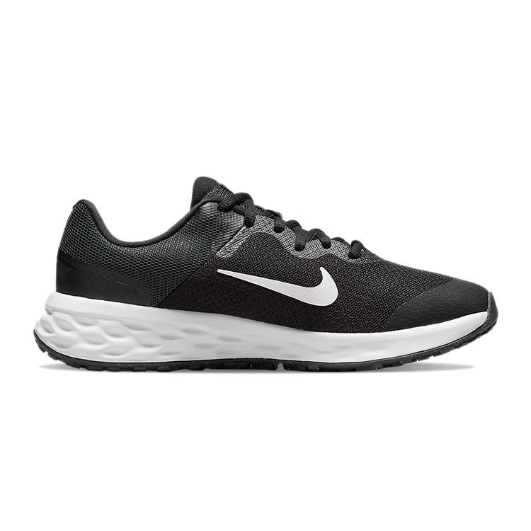 New Nike Revolution 6 'Black White' GS DD1096-003