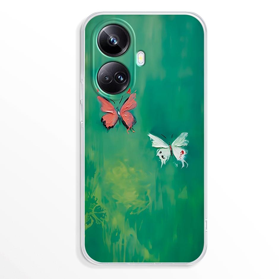 

For Realme 10 Pro Plus Case Couple Pattern Soft TPU Silicone Clear Shell Jelly for Oppo Realme10ProPlus 10ProPlus Pro+ 5G Cases Realme10Proplus
