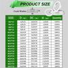 A74E-Aluminum Oil Drain Plug Gasket Assortment, 580PCS Oil Drain Plug Crush Washer Kit, 18 Sizes