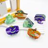 Pinza per Capelli Artiglio per Capelli Zucca Ornamento Grande Presa Barretta di Halloween