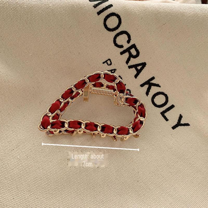 Korean Dongdaemun High-End Bow Hairpin Clip for Women