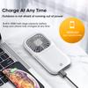 3000mAh mini přenosný ventilátor USB dobíjecí chladič Skládací ruční stolní ventilátor Tichá skládací kancelářská domácí praktická powerbanka