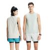 Unisex Quick-Dry Ice Silk Sports Tank Top - Breathable, Round Neck, Sleeveless for Basketball Training