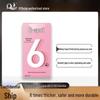 Q Point Ultra-Thin 001 Condoms: Lubricated, Spermicide-Free, for Men & Women, Enhanced Feel & Safety