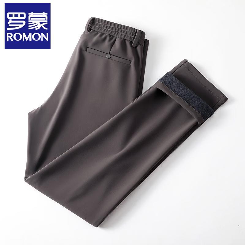 ROMON Мужские повседневные эластичные термоштаны 36
