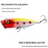12G Bionic Night Glow Popper Lure with Rattling Beads for Long Cast Fishing