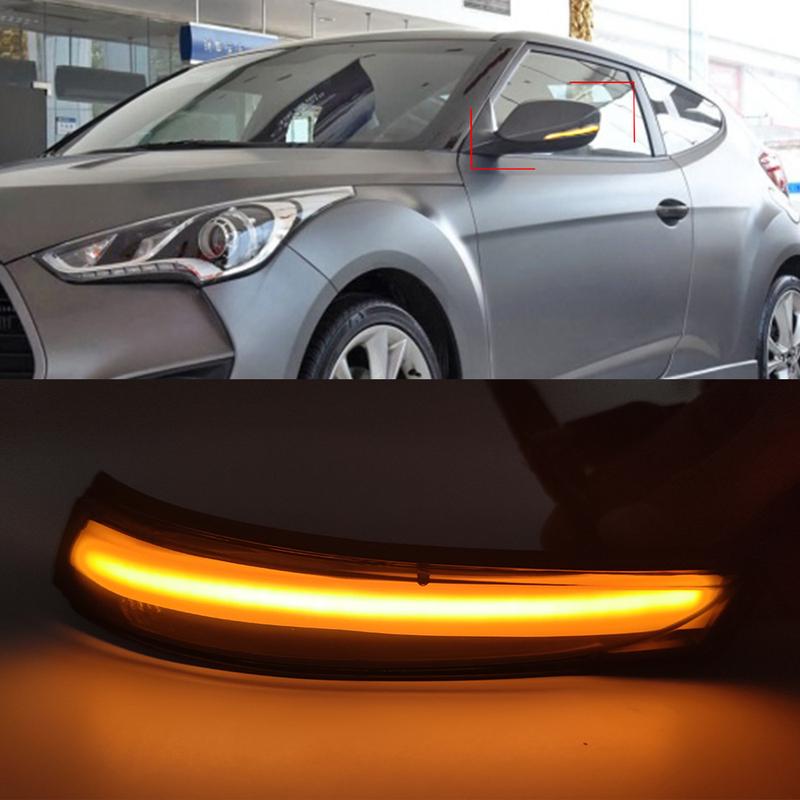 1 Set LED Turn Signal Light For Hyundai Elantra GT Avante MK5 MD UD Veloster i30 GD Dynamic Blinker 2011 2012 2013 2014 2015