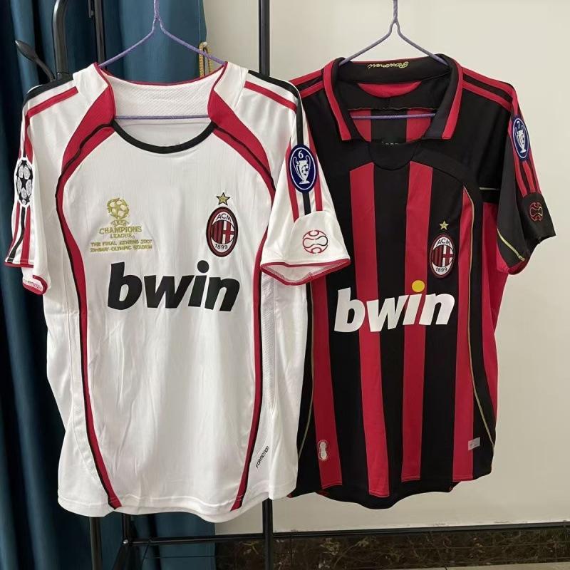 Retro krekls 0607 AC Milan izbraukuma