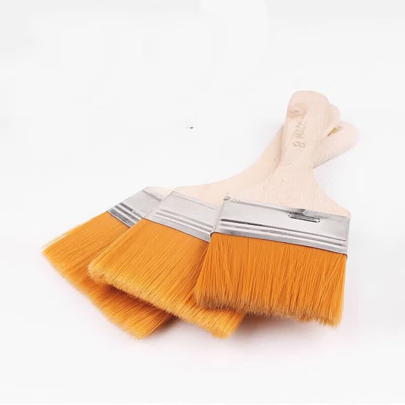 NHZHIW Nylon Flat Paint Brush