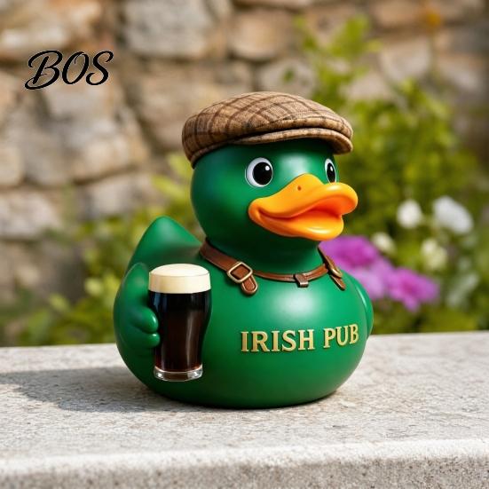 Military Enthusiast Collectible Duck Figurine, Patriotic Veteran Ornament for Car Dashboard, Resin Veterans Independence Day Memorial Statue,