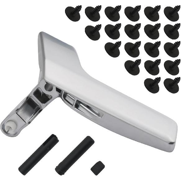 Metal Interior Door Handle Repair Kit | Compatible with W204 Metal  LH Sliver