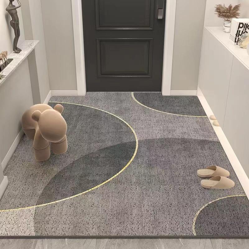 Luxury Silk Loop Washable Anti-Slip Entrance Mat