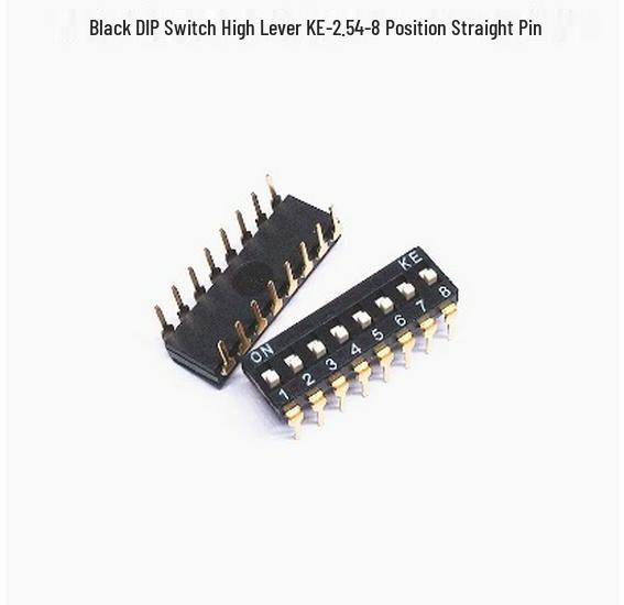 DIP Switch 2.54mm Pitch 1P-10P Through-Hole/SMT
