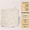 Houndstooth Large Capacity Waterproof Storage Bag - Moisture-proof Non-woven Fabric Organizer for Clothes 