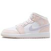 Air 1 GS Leather Mid-top Basketball Shoes Pink/purple Unisex FD8780-601