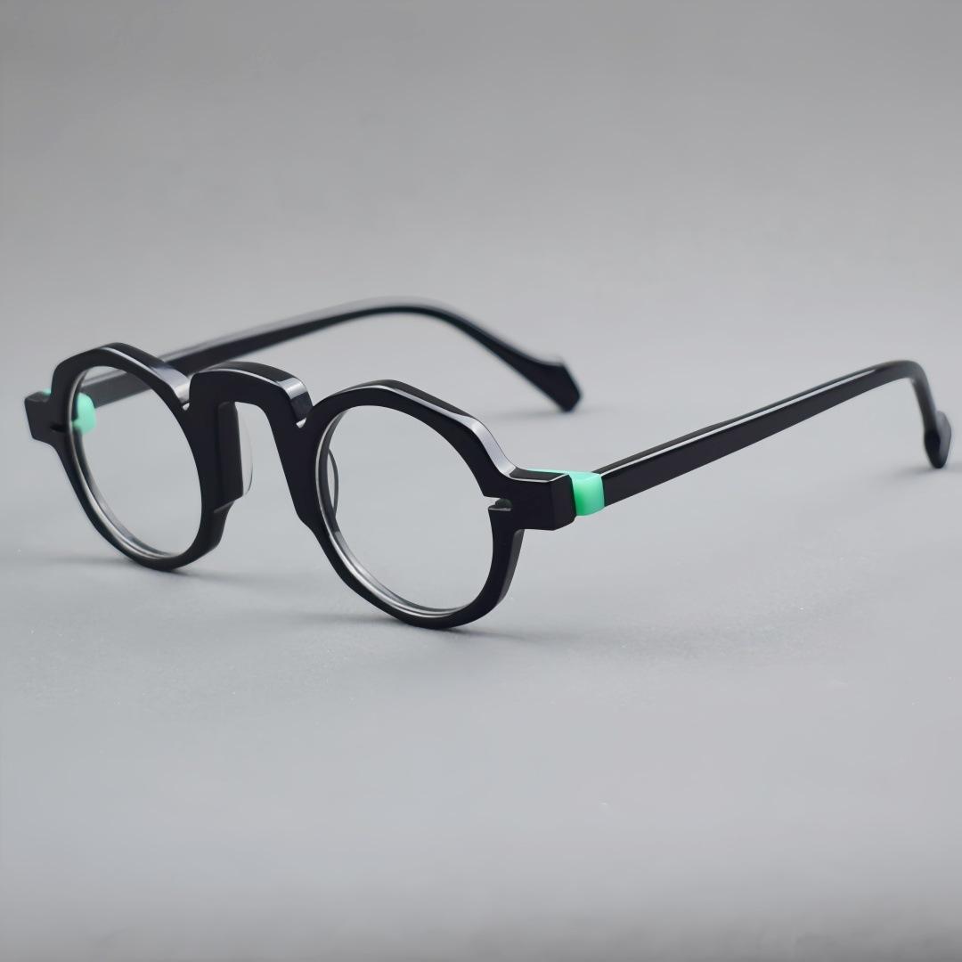 

Fashion Round Optical Acetate Glasses Frame Men Women Brand Designer Retro Vintage Eyeglasses Unisex Myopia Prescription Glasses