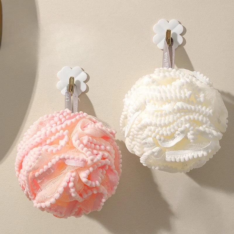 2pcs Cute Sparkling Lace Adult High End Home Bath Daily Necessities Rubbing Bath Flower Bath Ball,Bath Rubbing Hands Artifact