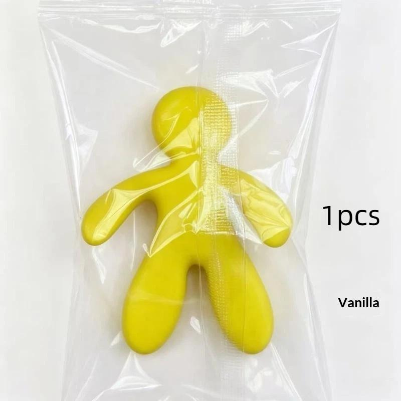 3D Creative Little Elves Air Freshener Natural Fruit Fragrance Car Air Vent Outlet Solid Aromatherapy Fashion Cute Car Interior