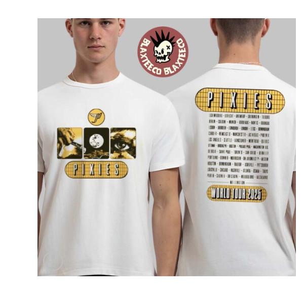 Pixies World Tour 2025 Merch Un Chien Andalou Two Sided Unisex T-Shirt