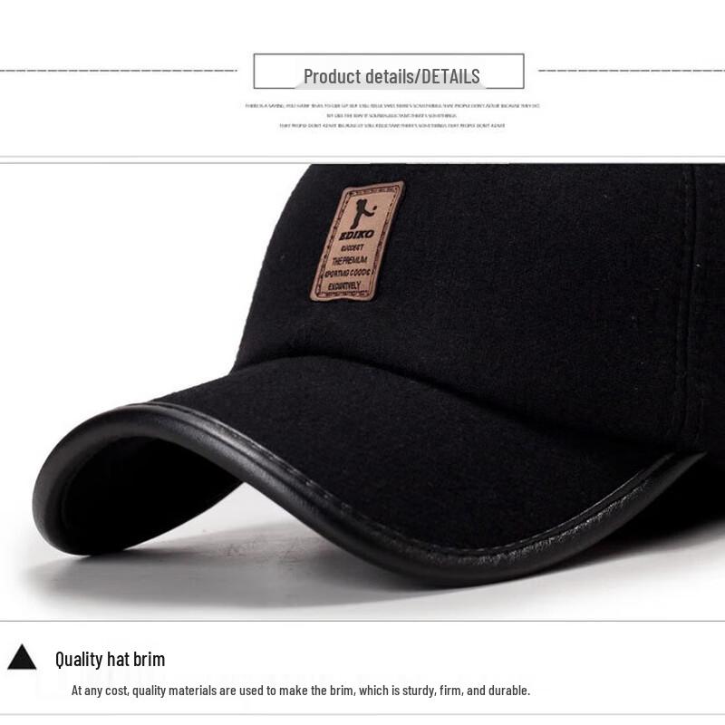 ZHENYUEQI Men's Winter Ear Protection Hat