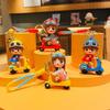 Cute PVC Electric Car Boy Girl Pendant Cartoon Hanging Ornament Couple Keychain Bag Pendant Bag Accessories