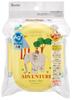Skater Bento 360ml Fluffy Made in Single Dishwasher and Microwave Curious George Zoo for Boys and Children's Box, Capacity, Lid, Japan, Tier, Safe,
