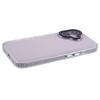 For iPhone 16 Clear Phone Case PC+TPU Hybrid Back Cover
