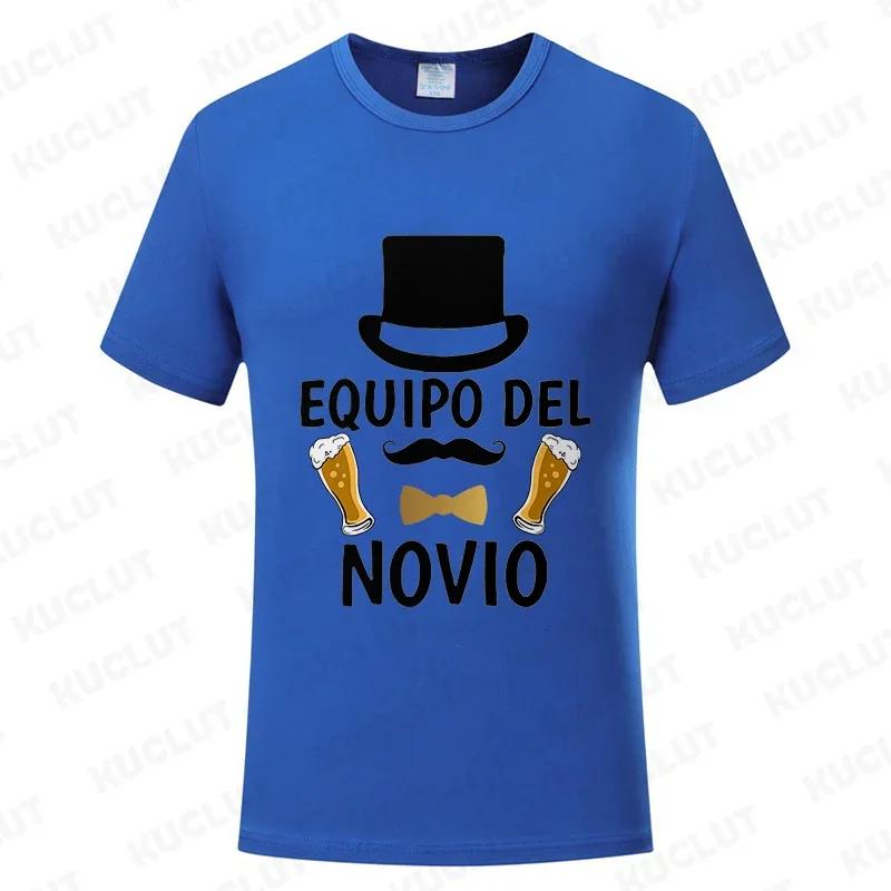 Spanish DDS Bachelor Party Best Unisex Tshirt Team EVG Groom GroomsUnisex Tshirt Boyfriend Single Farewell Tees Funny Beer Y2k Tops