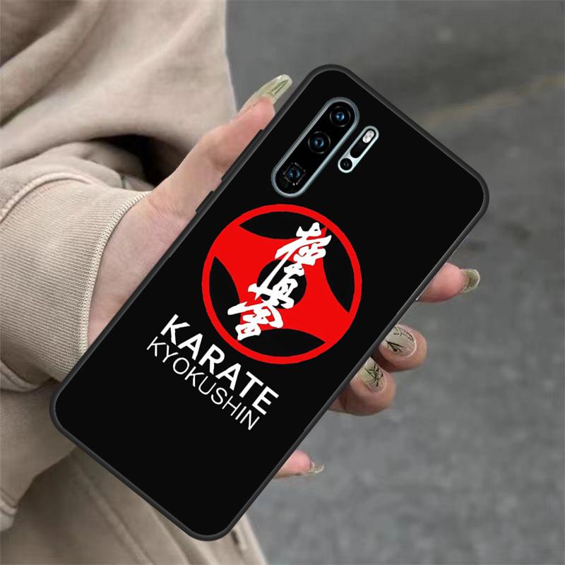 Oyama Kyokushin Karate Case For Huawei P40 Lite P20 P30 Nova 11 Pro 9 10 SE 3i 7i 11i 5T Y60 Y61 Y70 Y90 Y91 Cover