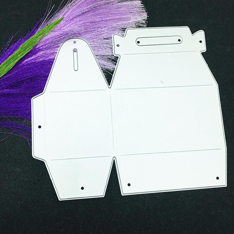 Box Prägestempel Ausstanzung Kohlenstoffstahl Stanzform für Kartenherstellung Scrapbooking Journal Album Metall Prägevorlagen