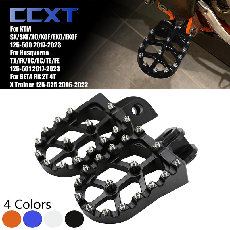 CNC Foot pegs Foot Rests Pedals For KTM SX SXF EXC EXCF XCF XCW XC 50-530 1998-2017 FREERIDE 250F 250R 350 2012-2018 Universal