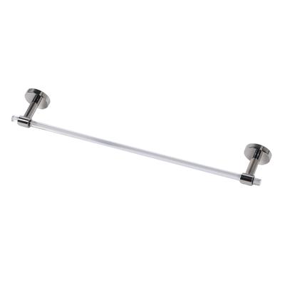 Towel Holder Rod Minimalist Light Luxury Acrylic Wall Mounted Towel Holder for Bathroom 50cm