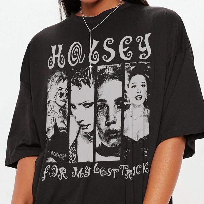 

Vintage Halsey Tour 2025 For My Lost Trick T-shirt Short Size S to 5XL NZ018 Unisex T-Shirt XL