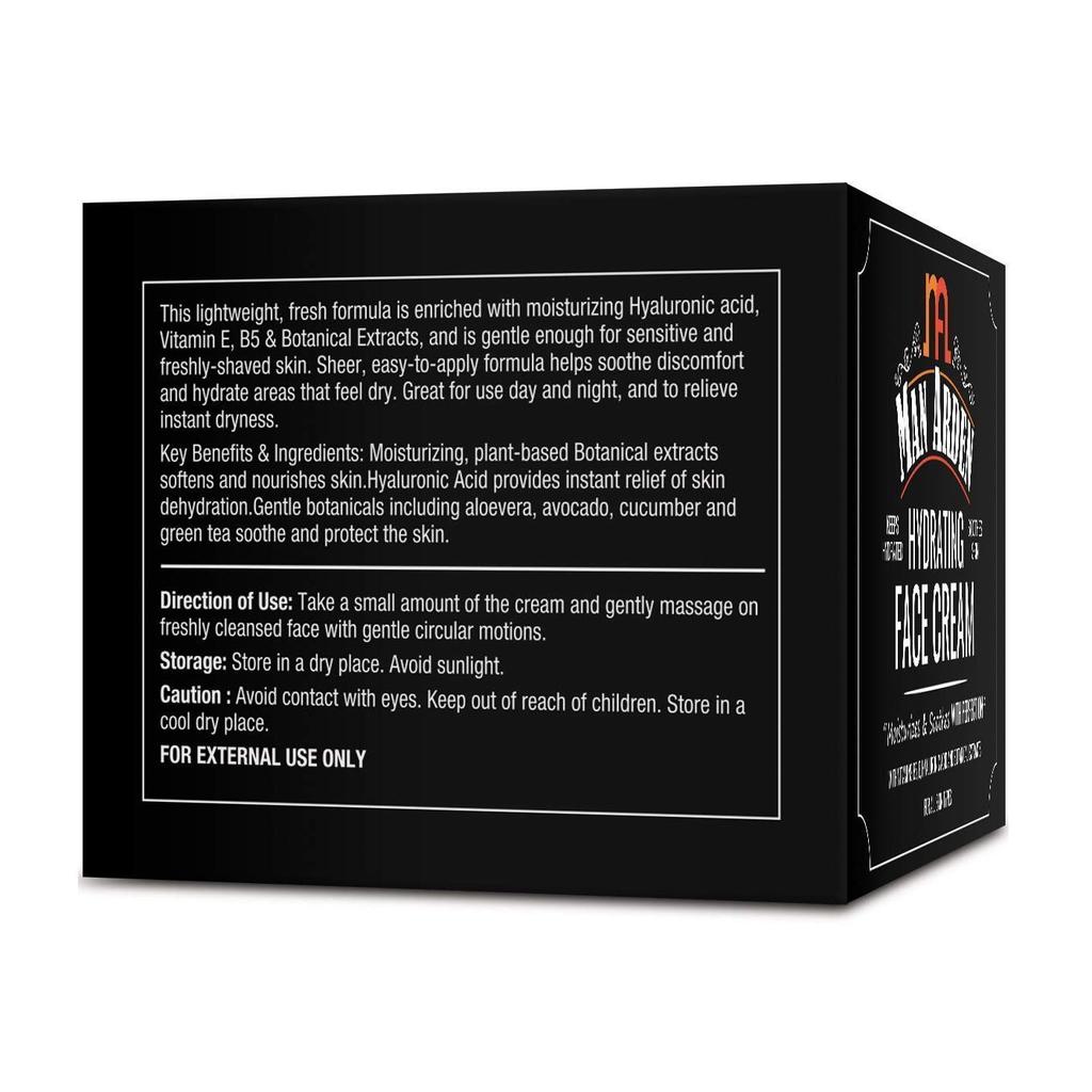 Feuchtigkeitsspendende Gesichtscreme (50 g), Feuchtigkeitsspendende Gesichtscreme Man Arden