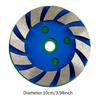 Concrete Diamond Grinding,Cup Wheel Grinding Disc,Angle Grind Attahments Row Cutting Wheel for Concrete Ceramic Tile Marble