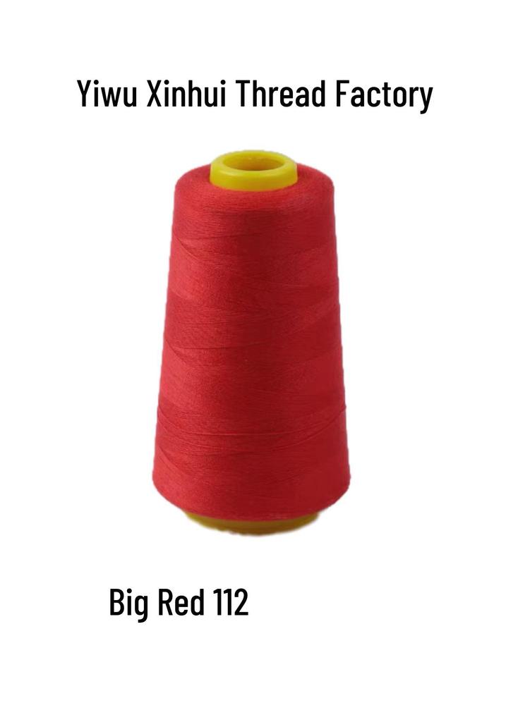 402 Polyester Sewing Thread, 3000 Yards, High-Speed, Multi-Color, Durable, In Stock