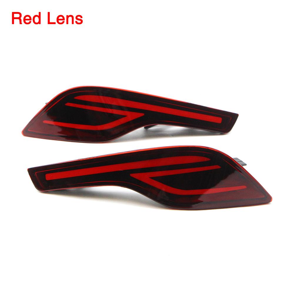 Pair LED Rear Bumper Brake Tail Light for Honda CRV CR-V 2017 2018  Reflector Driving Stop Lamp Taillight Auto Accessories