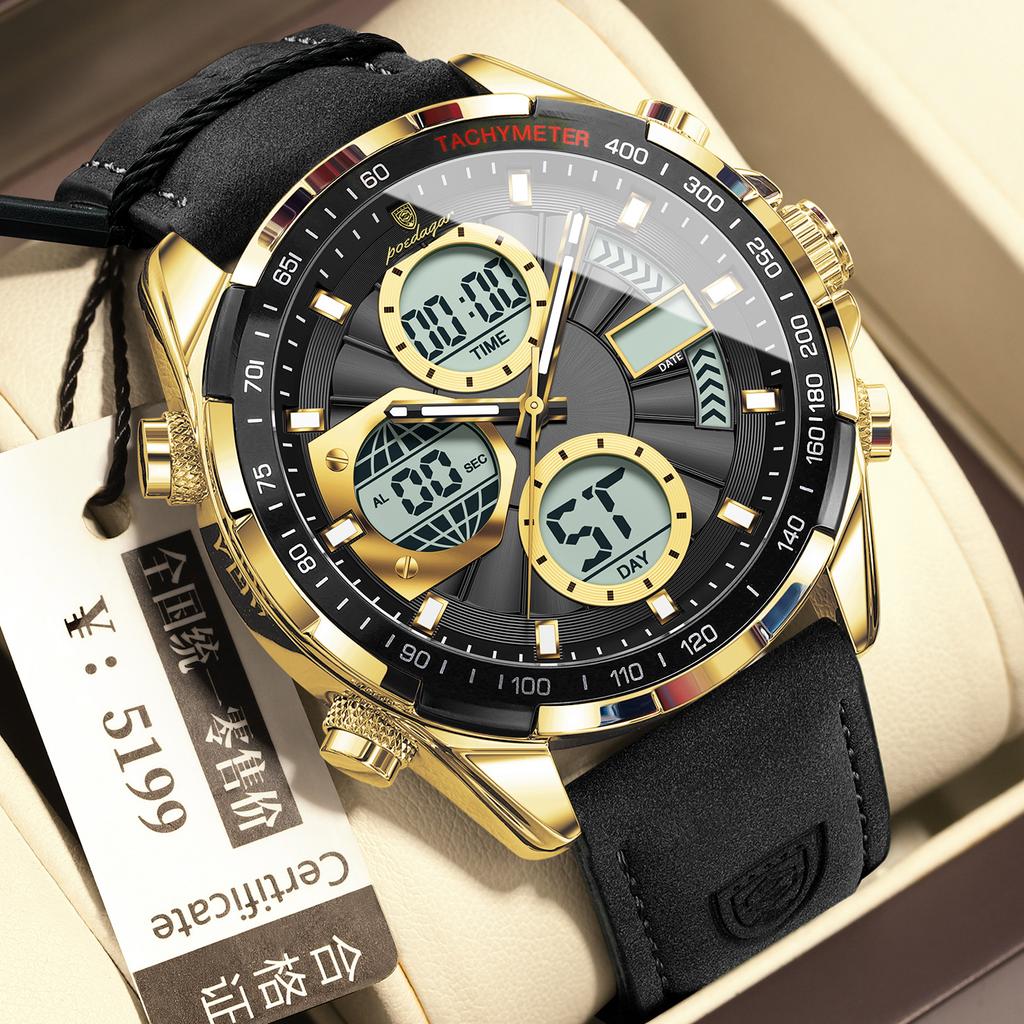 Men'S Watch Fashion Luminous Sports Electronic Watch