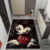 Vintage Mickey Mouse Artwork Area Rug Perfect for Hallway Foyer Study Room Entryway Anti-slip Rug Anime Office Decor